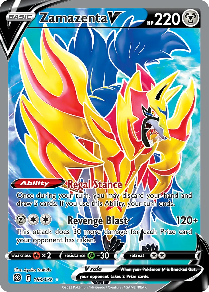 Zamazenta V - Brilliant Stars