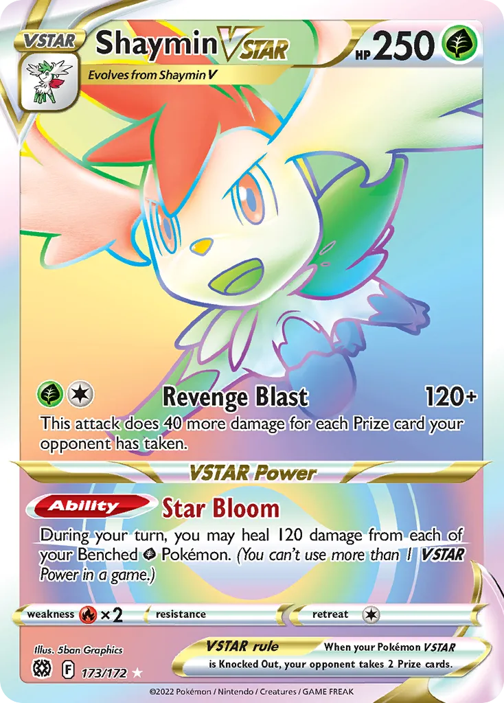 Shaymin VSTAR - Brilliant Stars