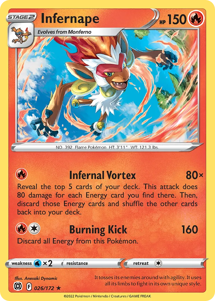 Infernape - Brilliant Stars