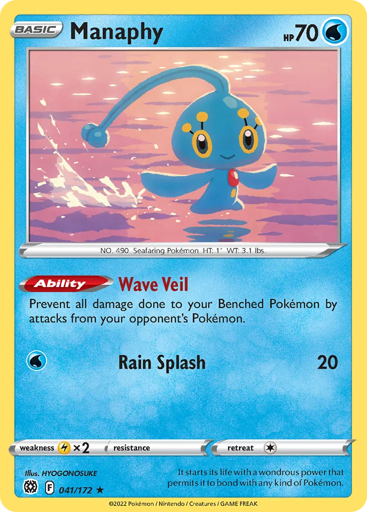 Manaphy - Brilliant Stars