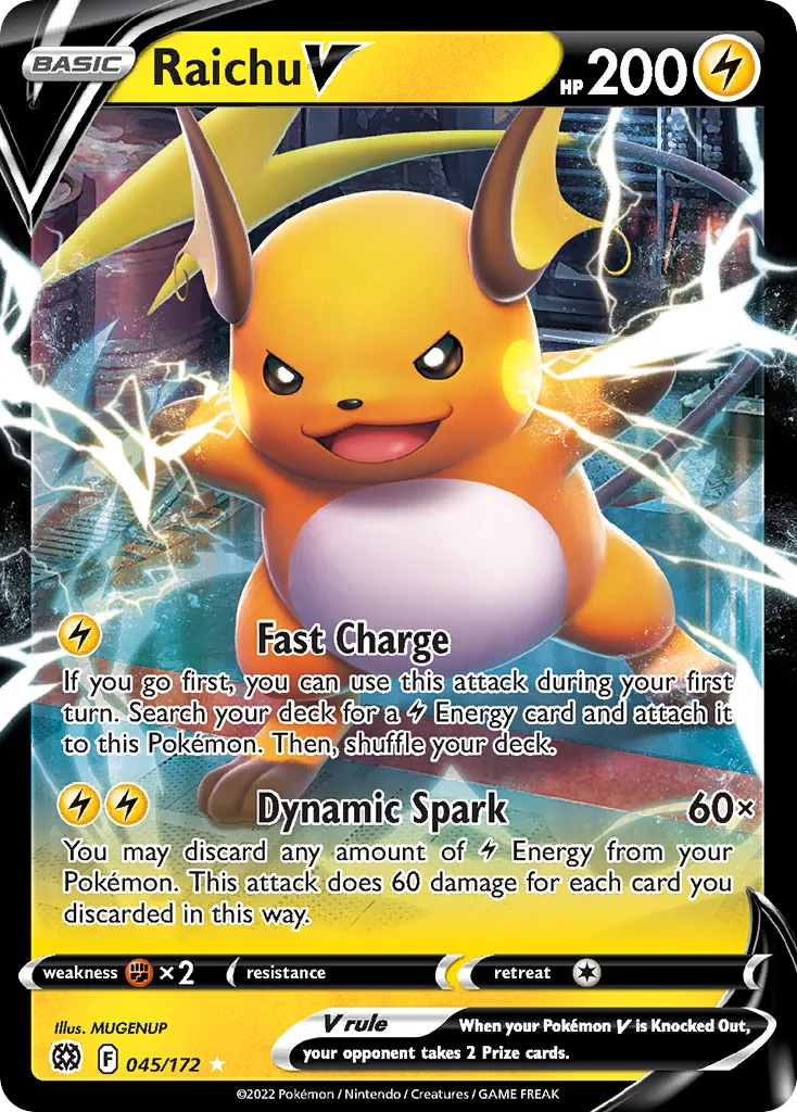 Raichu V - Brilliant Stars