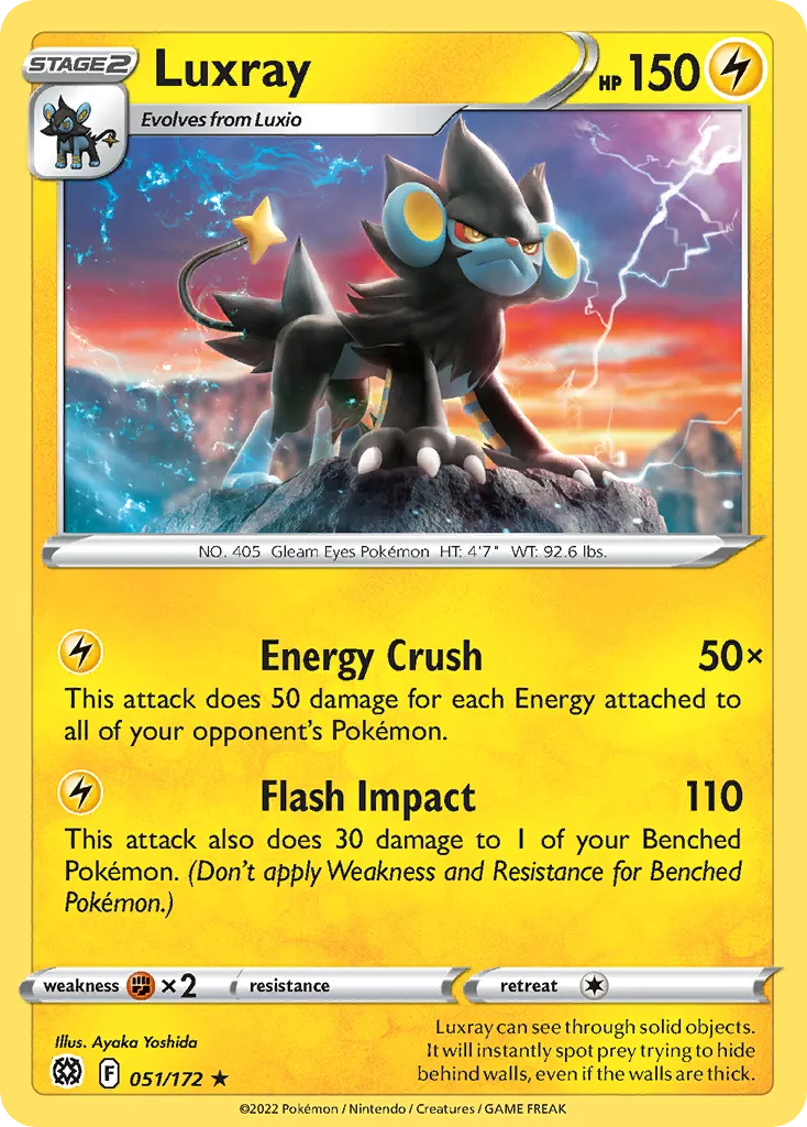 Luxray - Brilliant Stars