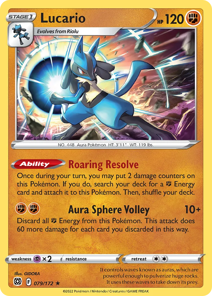 Lucario - Brilliant Stars