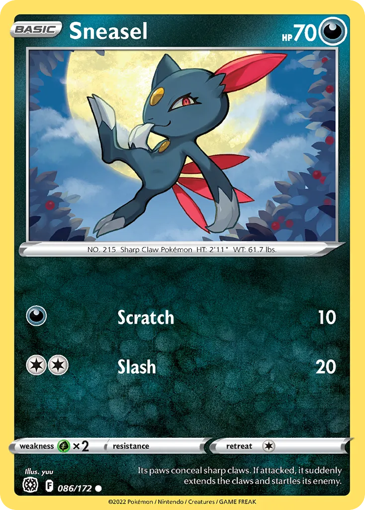 Sneasel - Brilliant Stars