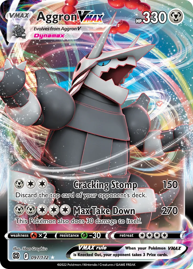 Aggron VMAX - Brilliant Stars