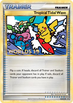 Tropical Tidal Wave - HGSS Black Star Promos