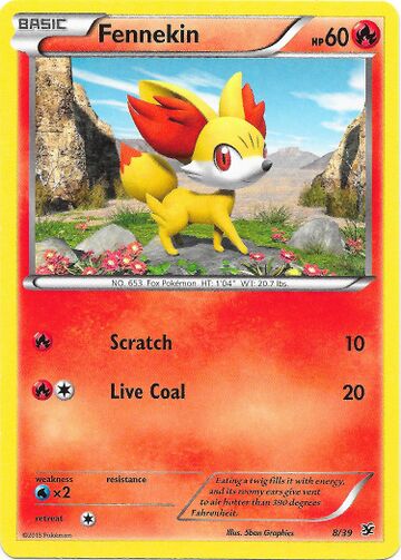 Fennekin - McDonald's Collection 2014