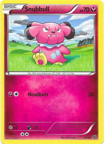 Snubbull - McDonald's Collection 2014