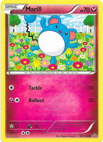 Marill - McDonald's Collection 2015