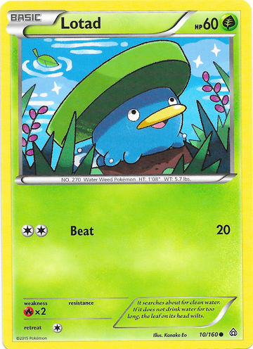 Lotad - McDonald's Collection 2015