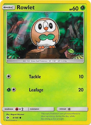 Rowlet - McDonald's Collection 2017