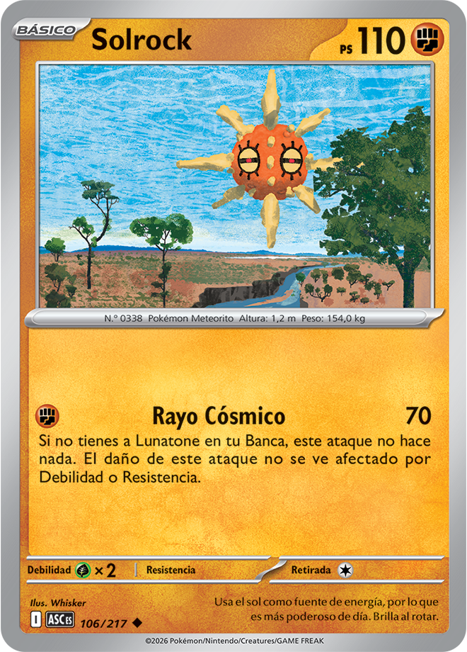 Solrock - Ascended Heroes