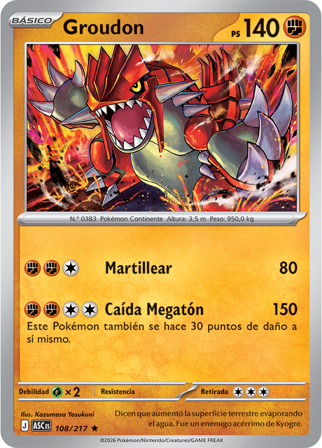 Groudon - Ascended Heroes