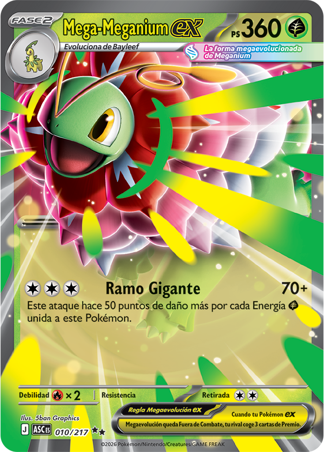 Mega Meganium ex - Ascended Heroes
