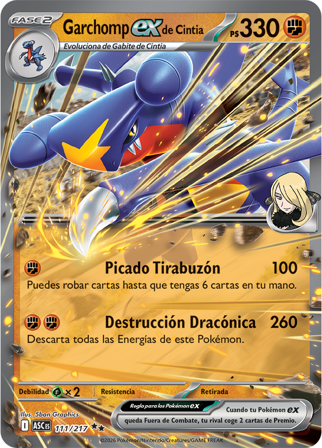 Cynthia’s Garchomp ex - Ascended Heroes