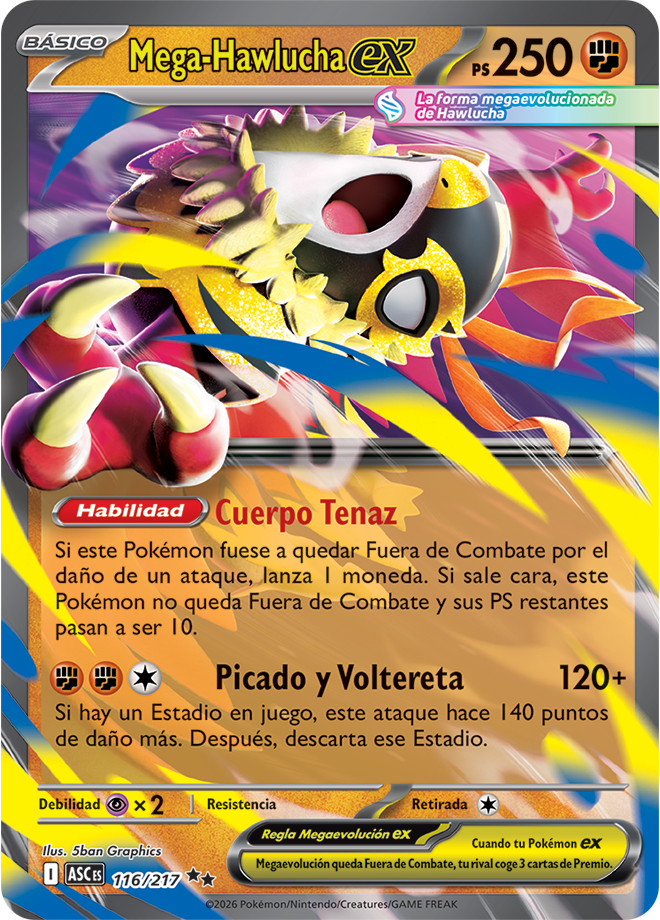 Mega Hawlucha ex - Ascended Heroes