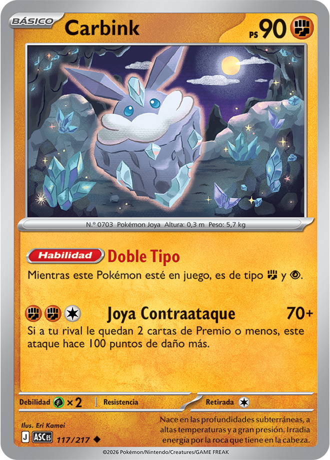 Carbink - Ascended Heroes