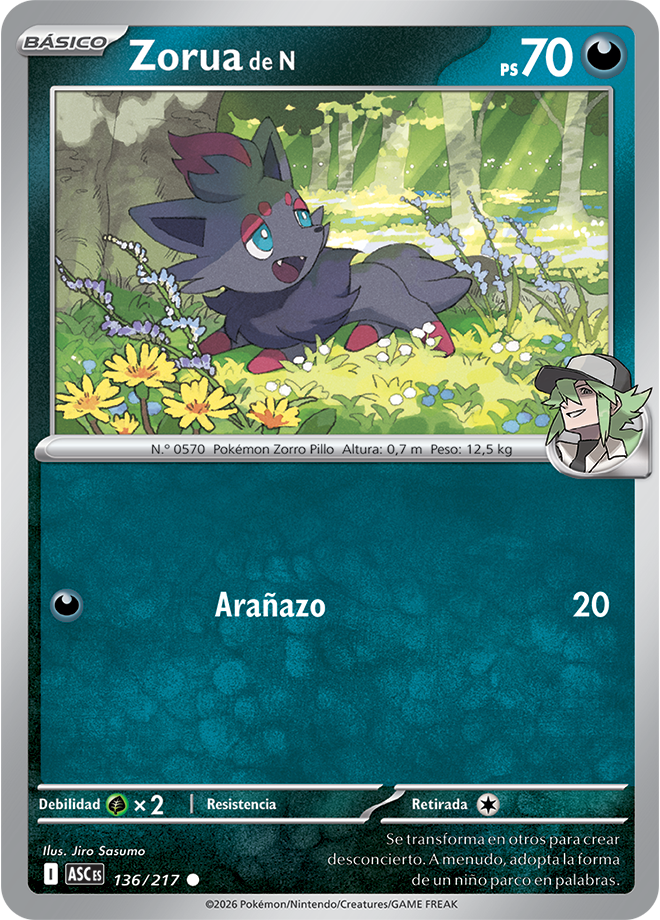 N’s Zorua - Ascended Heroes