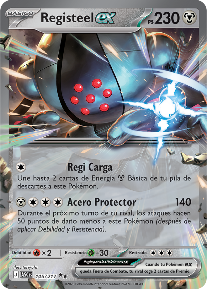 Registeel ex - Ascended Heroes