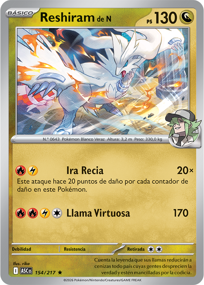 N’s Reshiram - Ascended Heroes