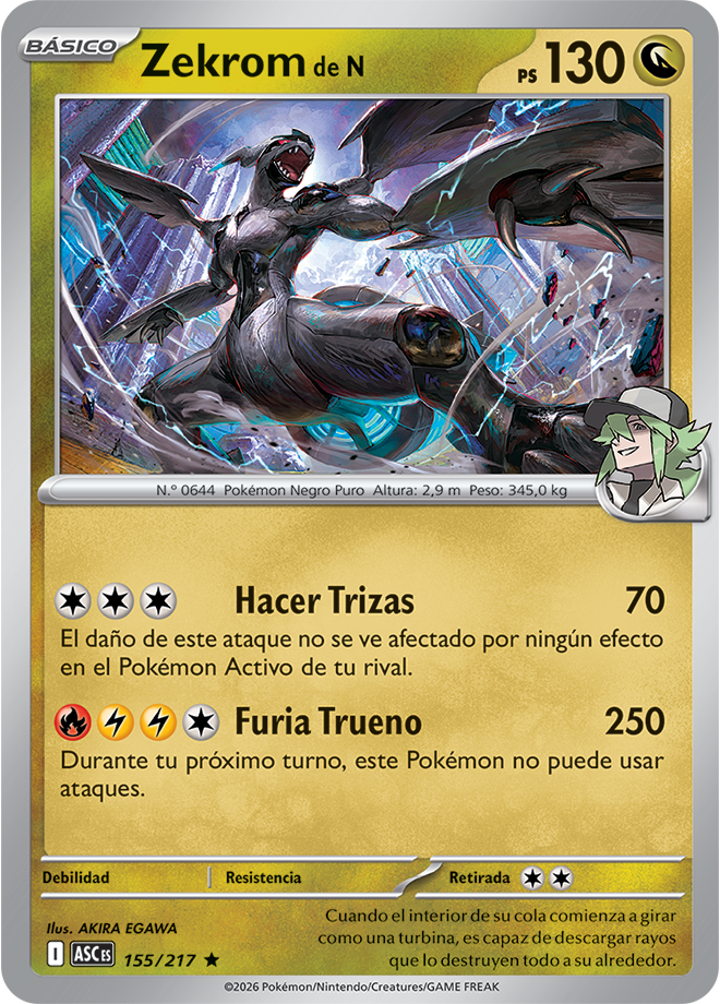 N’s Zekrom - Ascended Heroes