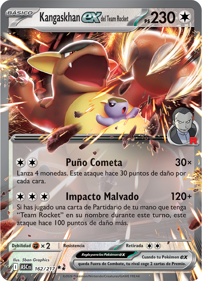 Team Rocket’s Kangaskhan ex - Ascended Heroes