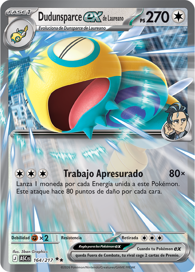 Larry’s Dudunsparce ex - Ascended Heroes