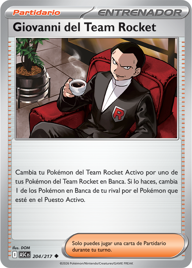 Team Rocket’s Giovanni - Ascended Heroes