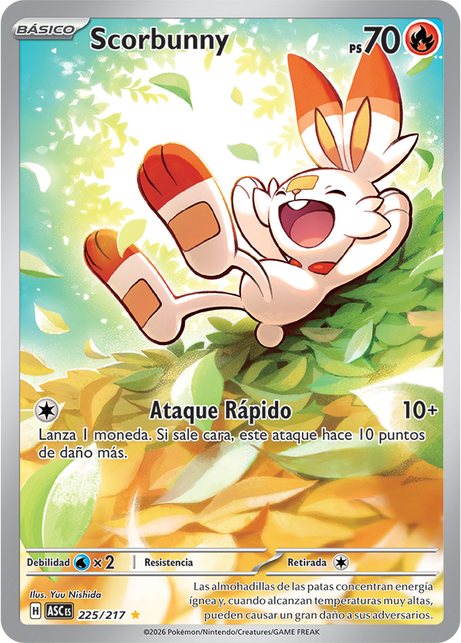 Scorbunny - Ascended Heroes