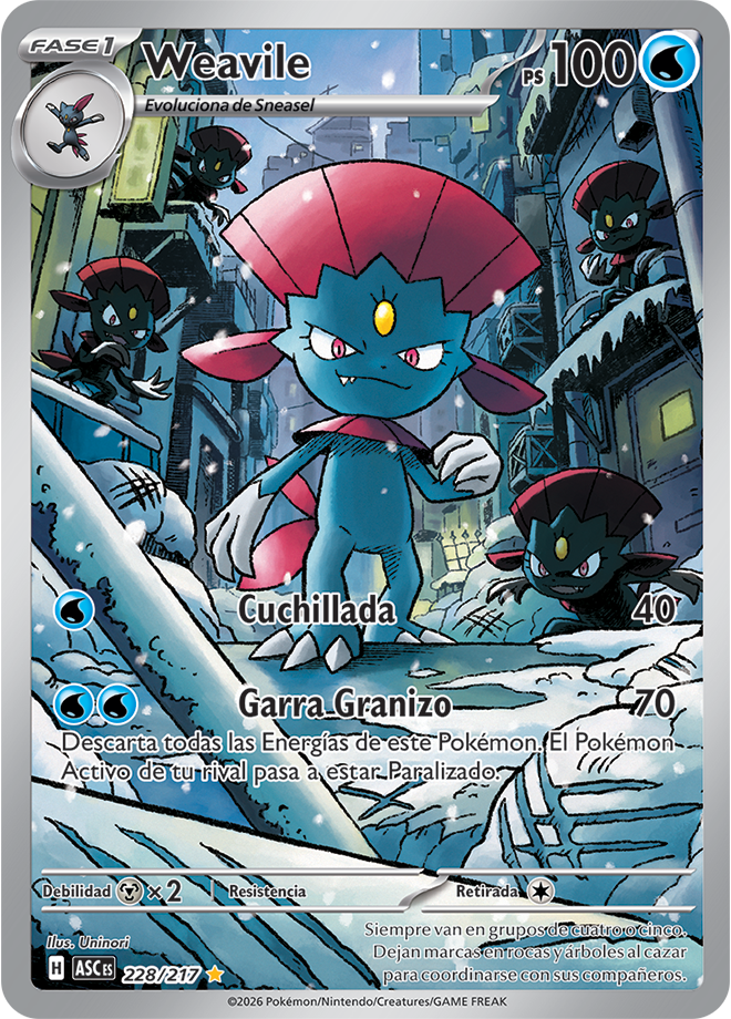Weavile - Ascended Heroes