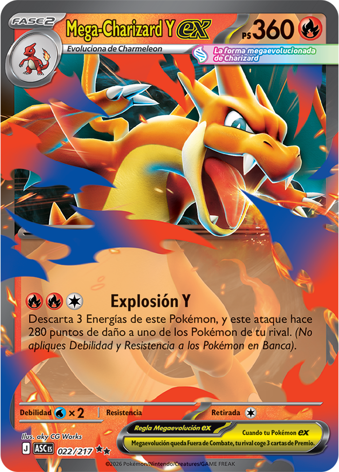 Mega Charizard Y ex - Ascended Heroes