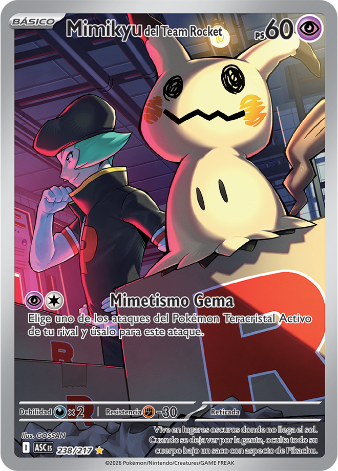 Team Rocket’s Mimikyu - Ascended Heroes