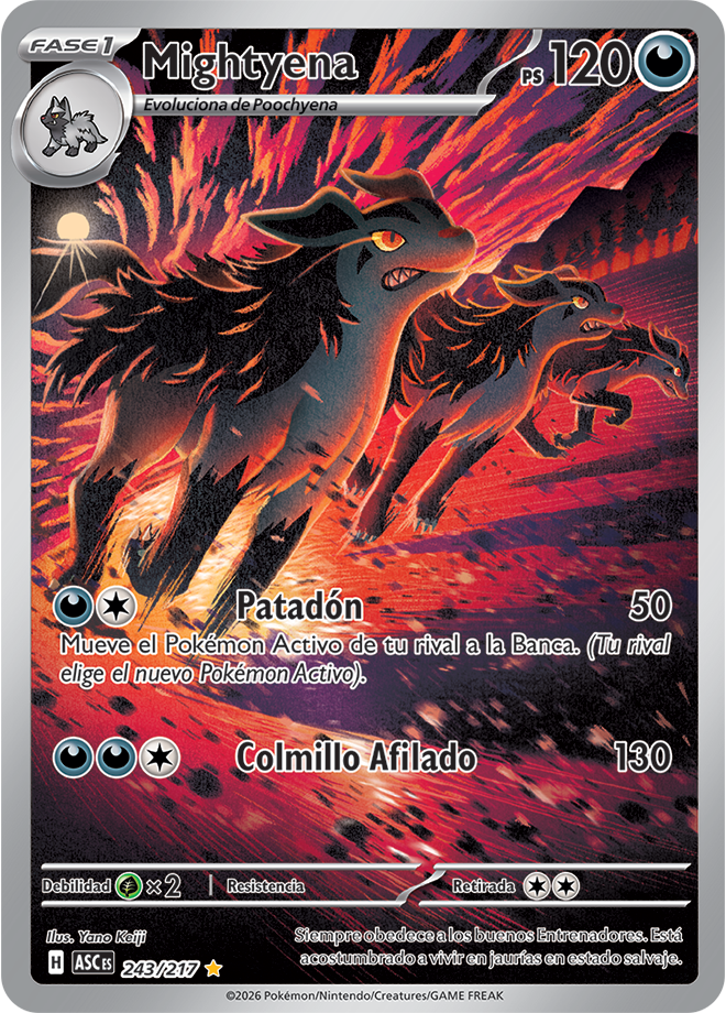 Mightyena - Ascended Heroes