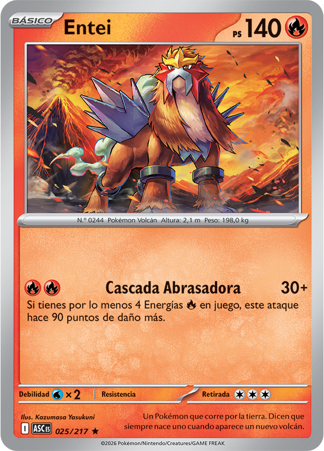 Entei - Ascended Heroes