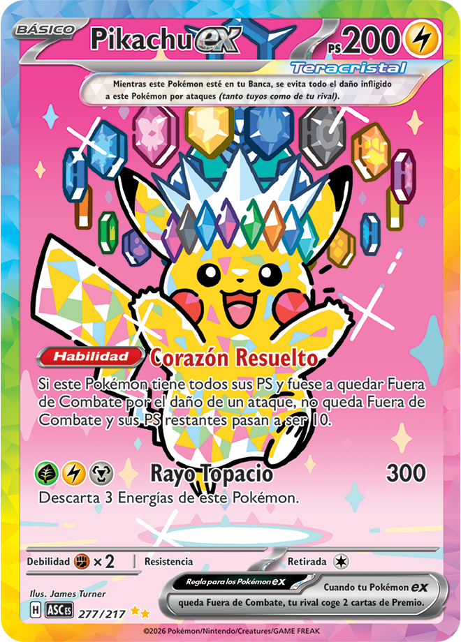 Pikachu ex - Ascended Heroes