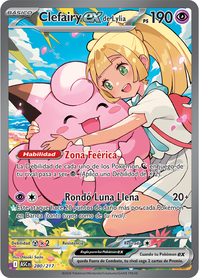 Lillie’s Clefairy ex - Ascended Heroes