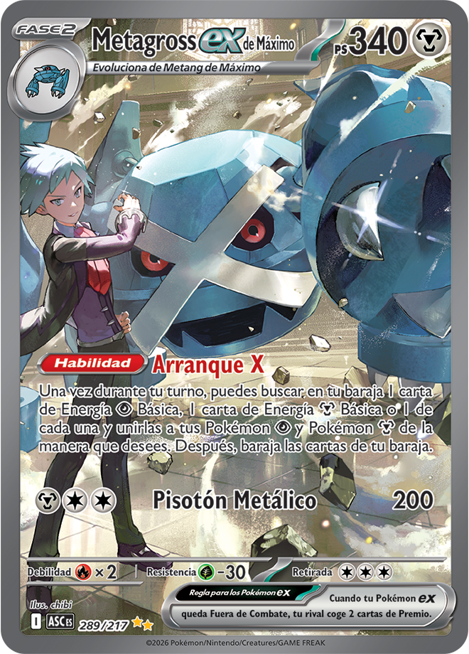 Steven’s Metagross ex - Ascended Heroes