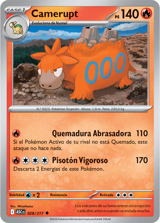 Camerupt - Ascended Heroes