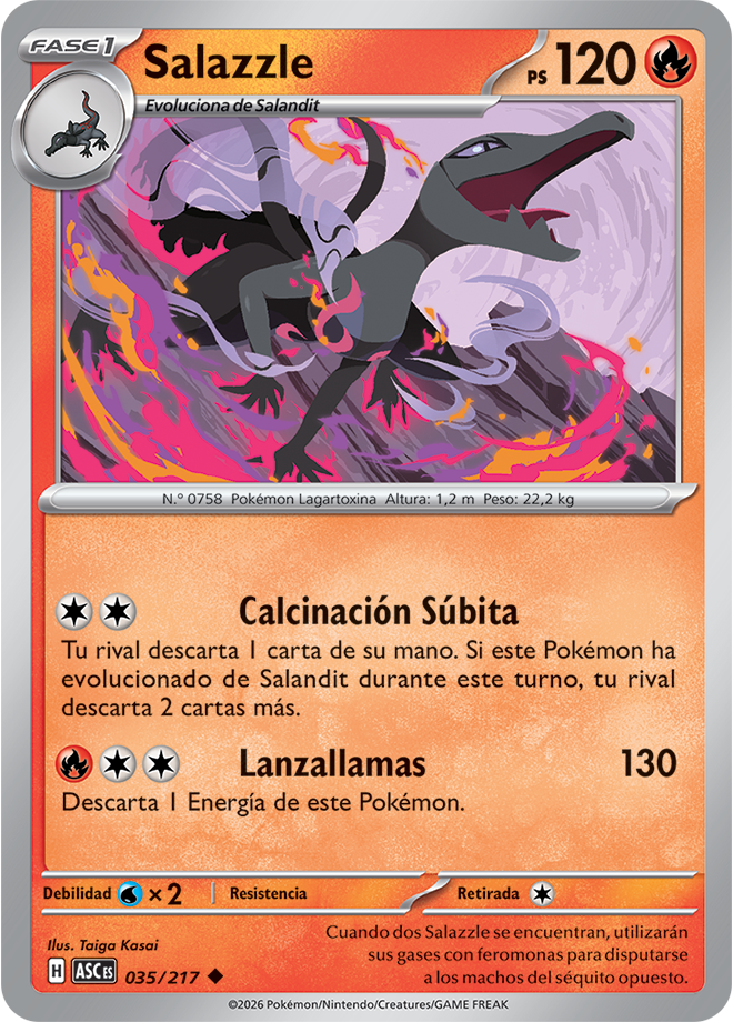 Salazzle - Ascended Heroes