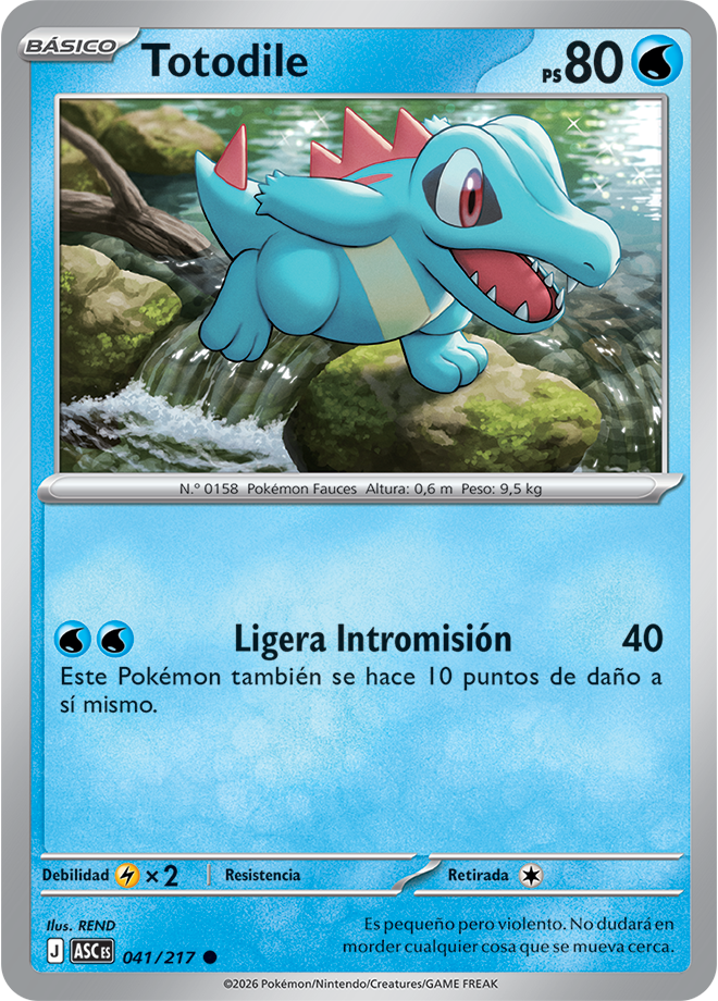 Totodile - Ascended Heroes