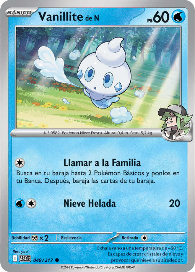 N’s Vanillite - Ascended Heroes