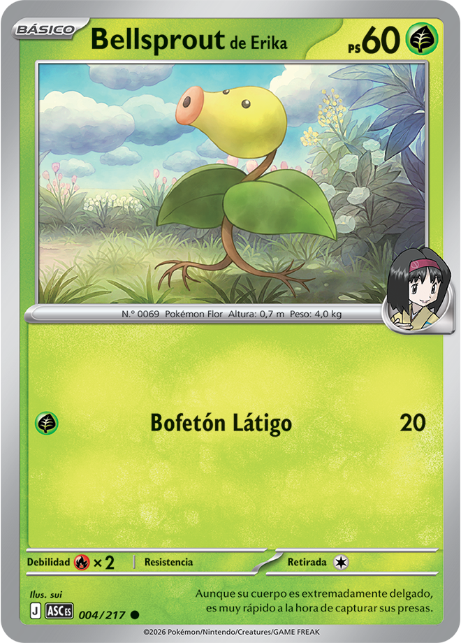 Erika’s Bellsprout - Ascended Heroes