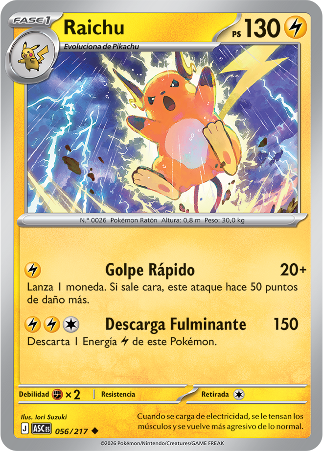Raichu - Ascended Heroes