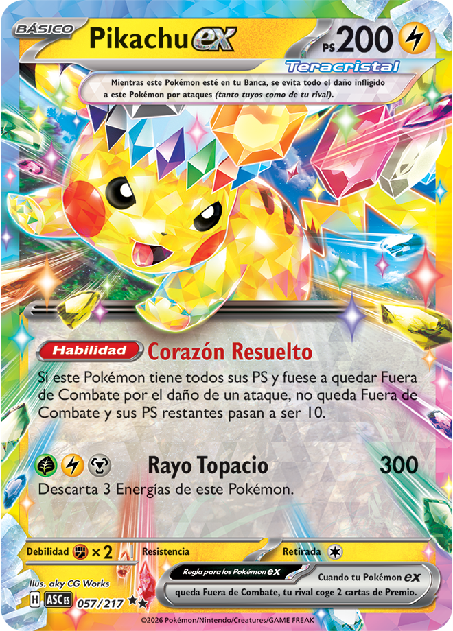 Pikachu ex - Ascended Heroes