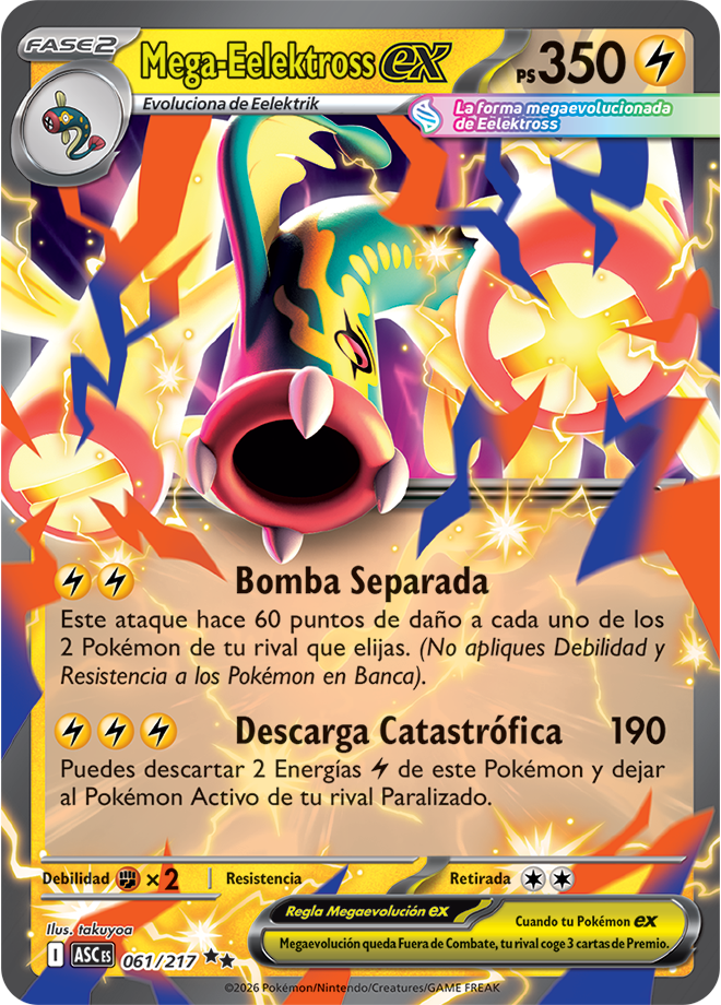 Mega Eelektross ex - Ascended Heroes