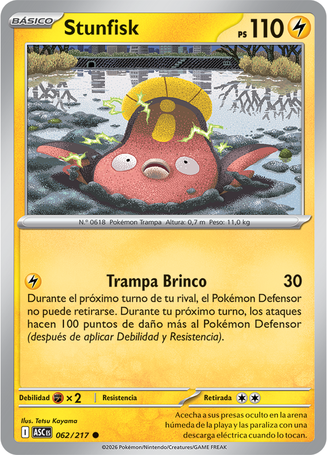 Stunfisk - Ascended Heroes