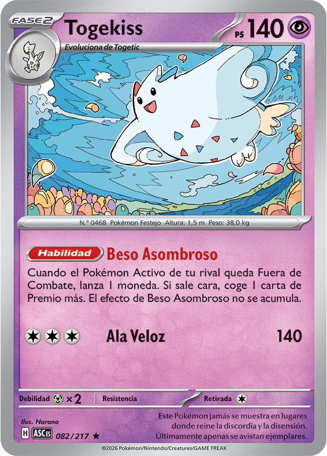 Togekiss - Ascended Heroes