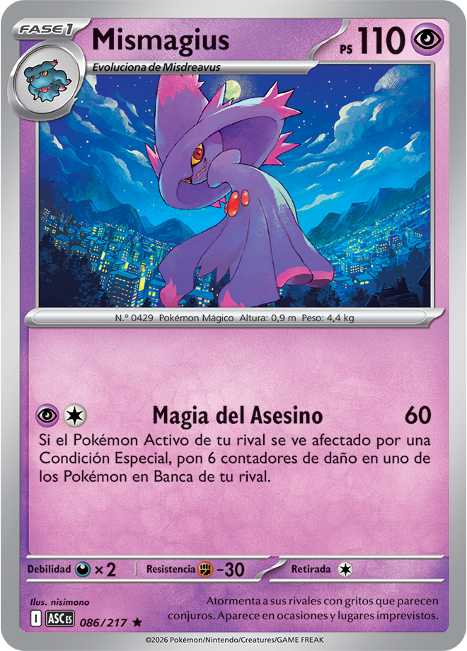Mismagius - Ascended Heroes
