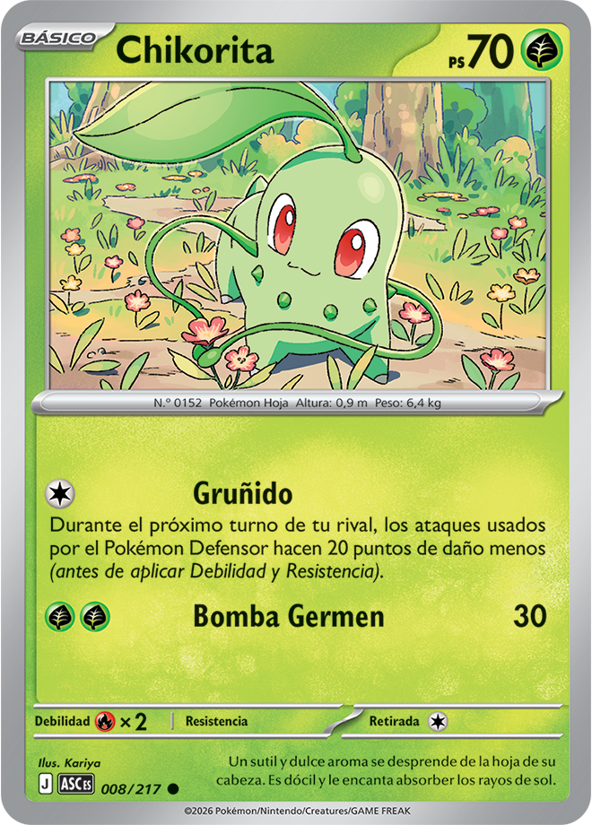 Chikorita - Ascended Heroes