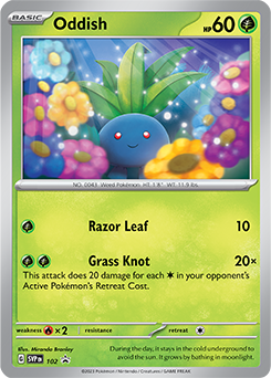 Oddish - Scarlet & Violet Black Star Promos